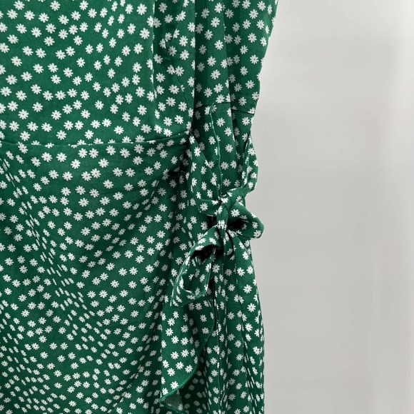 WOMEN'S FAUX WRAP SPAGETTI STRAP DRESS SIZE XL - Picture 3 of 9